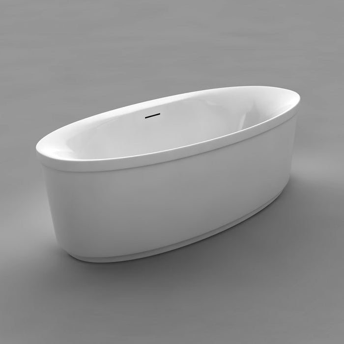 Clarice Freestanding Bathtub – Top View