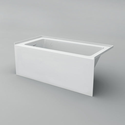 Acritec Clear Linear 6030 Alcove Acrylic Bathtub – 59⅞” x 30” x 20¼”