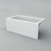 Acritec Clear Linear 6030 Alcove Acrylic Bathtub – 59⅞” x 30” x 20¼”