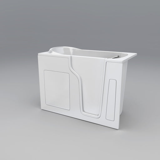 Acritec Dignity 55" Walk-In Soaker Bathtub – 55" x 35" x 42" – White