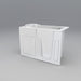 Acritec Dignity 55" Walk-In Soaker Bathtub – 55" x 35" x 42" – White