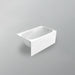 Acritec Houdini Pure 5430 Alcove Acrylic Bathtub – 53⅞” x 30” x 21¾”