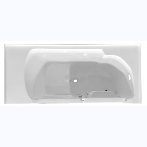 Acritec Independence 54" Walk-In Soaker Bathtub – 53¾” x 26” x 37¾”