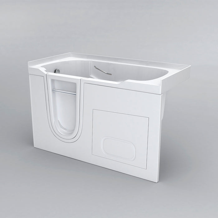Acritec Independence 60" Walk-In Soaker Bathtub – 59 ¾” x 26″ x 37 3⁄4″

Features