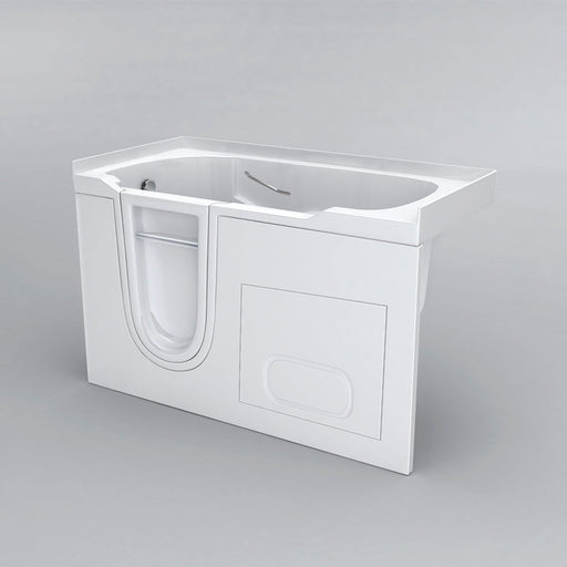 Acritec Independence 54" Walk-In Soaker Bathtub – 53¾” x 26” x 37¾”