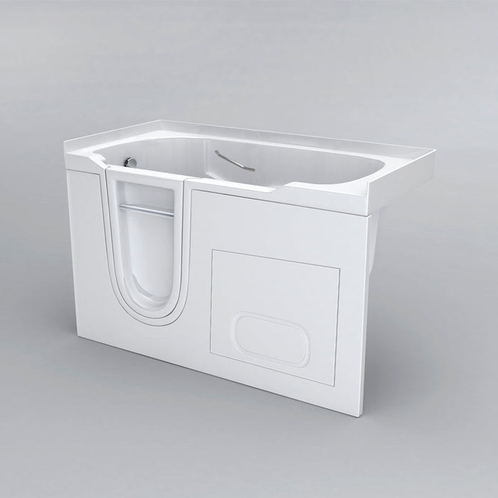 Acritec Independence 54" Walk-In Soaker Bathtub – 53¾” x 26” x 37¾”