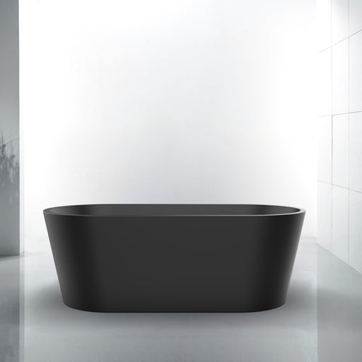Monaco Black Freestanding Bathtub – Web View 1