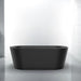 Monaco Black Freestanding Bathtub – Web View 1