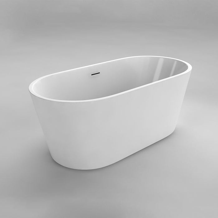 Monaco Freestanding Bathtub – No Cover, Angled View