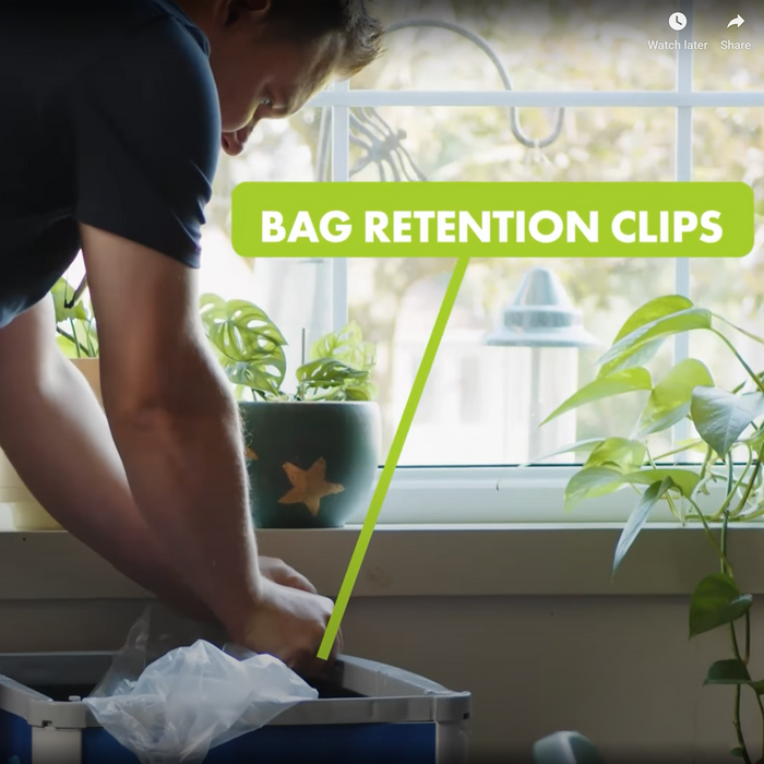 Mosaic double station with optional caster kit (available separately) for easy mobility