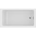 Acritec Simplicity Clear or Pure Alcove Acrylic Bathtub – Dimensions Unspecified