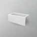 Acritec Robson 6032 Alcove Acrylic Bathtub – 59⅞” x 32” x 20” – White