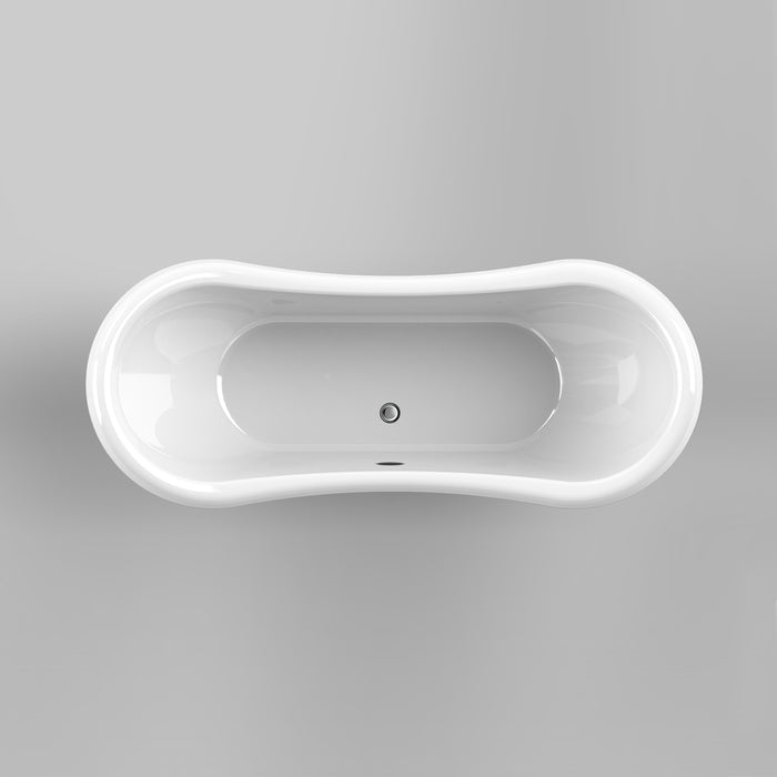 Rhapsody Freestanding Bathtub – Top View