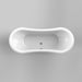 Rhapsody Freestanding Bathtub – Top View