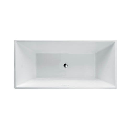Tours Freestanding Bathtub – Top Down Angle