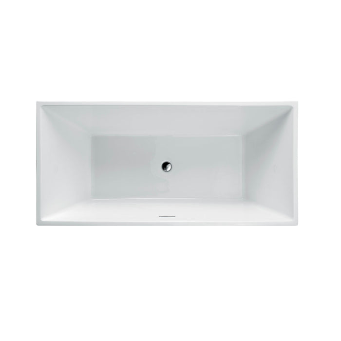 Tours Freestanding Bathtub – Top Down Angle