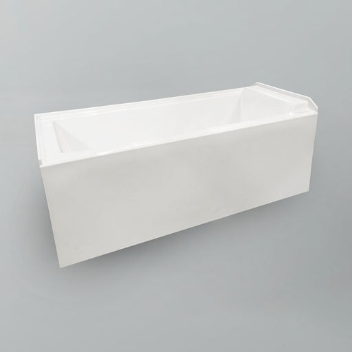 Acritec Simplicity Clear or Pure Alcove Acrylic Bathtub – Dimensions Unspecified