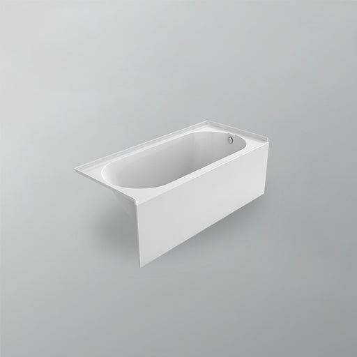 Acritec Simplicity Clear Alcove Acrylic Bathtub with 16” Skirt – Dimensions Unspecified